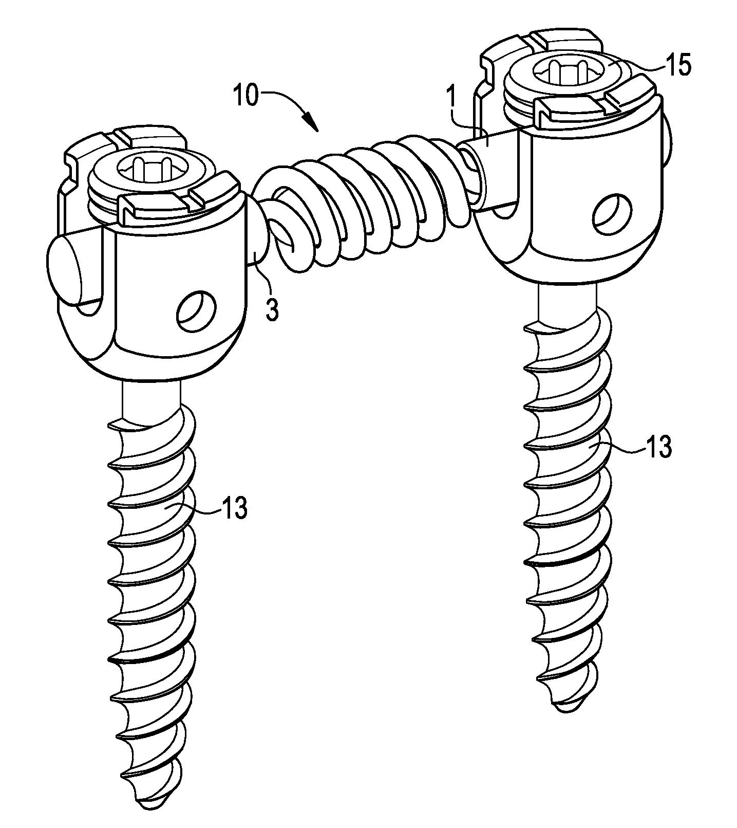 Dual Spring Posterior Dynamic Stabilization Device With Elongation Limiting Elastomers