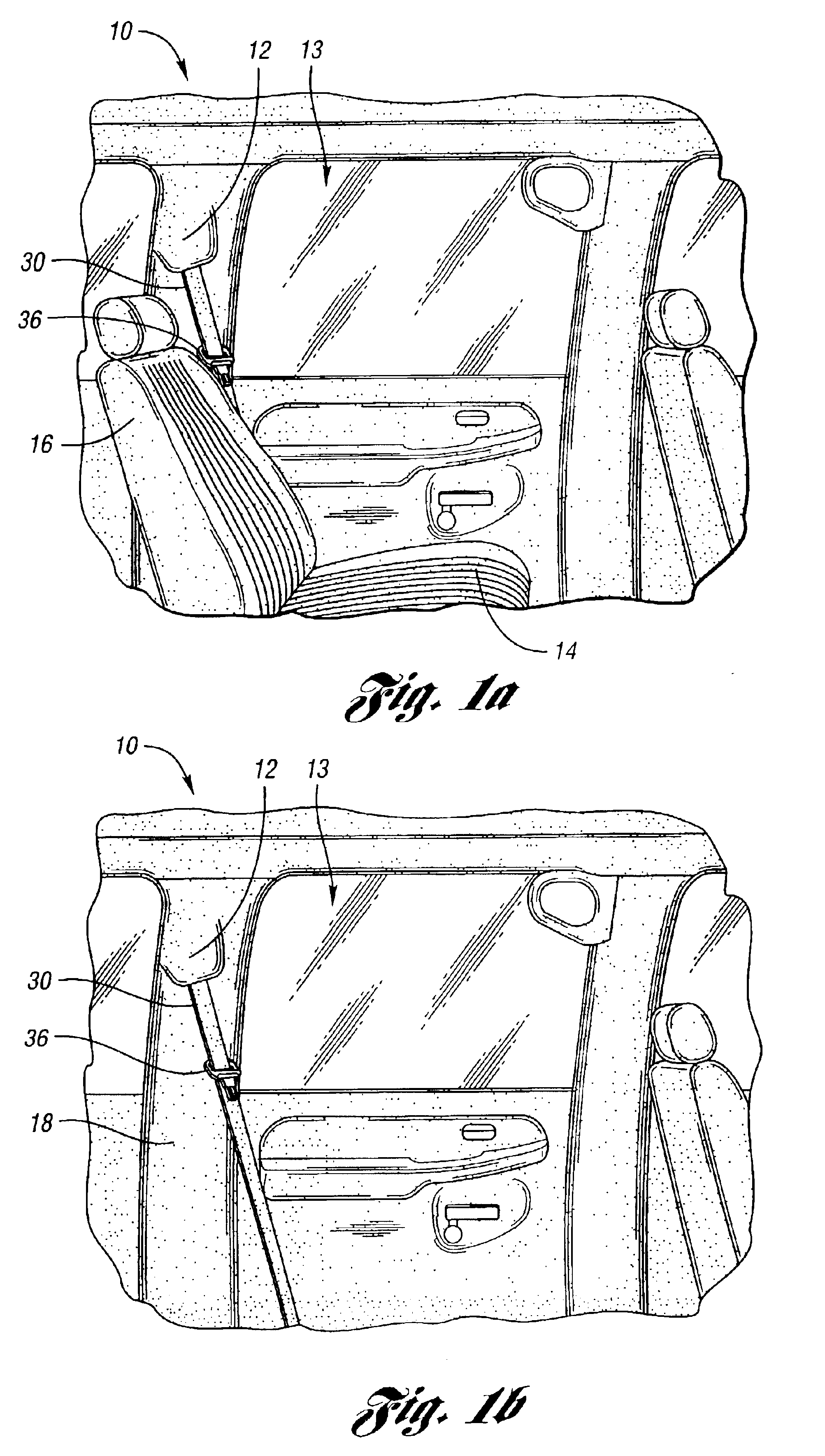 Seat belt latch plate and method of making same