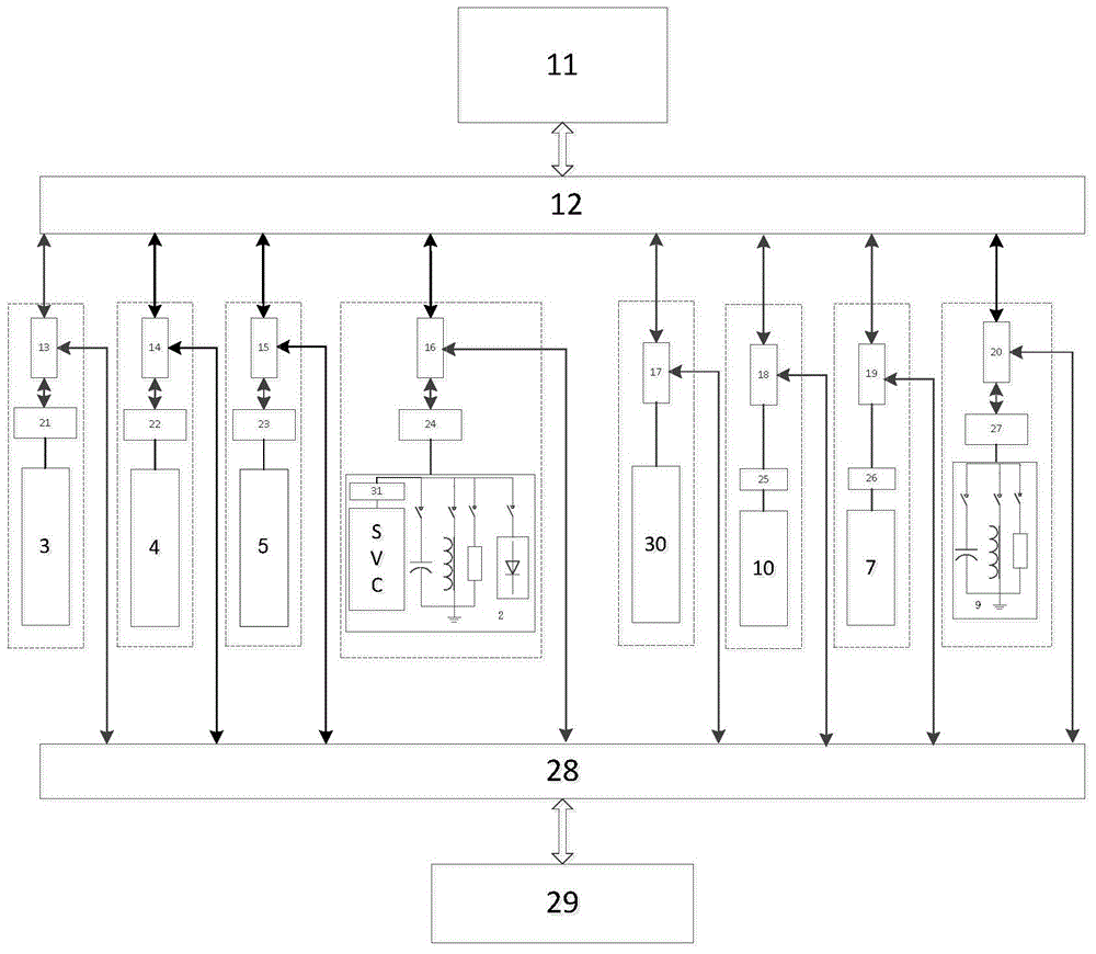 Power electronic digital-analog hybrid system for technical skill training