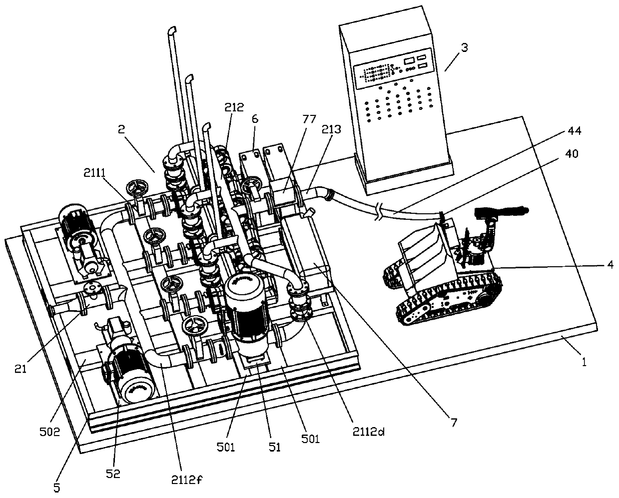 Intelligent portable fire extinguishing system