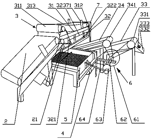 Method and device for recycling rubber from waste radial tire