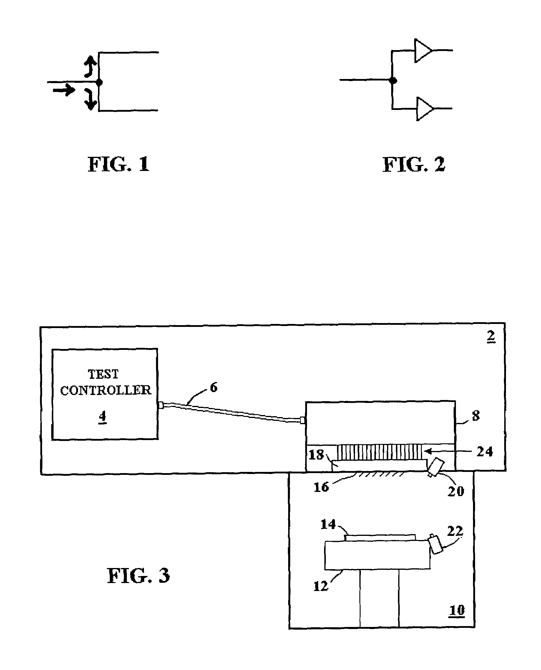 Method and apparatus for remotely buffering test channels