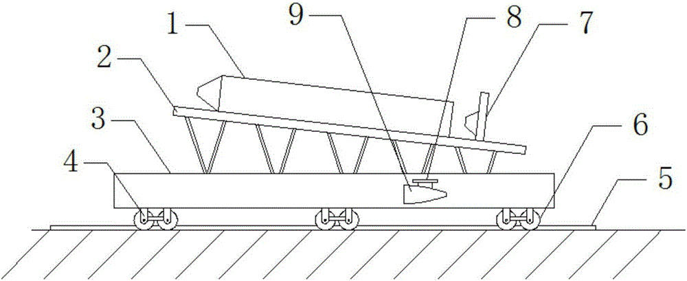 High-speed carrying cart and method for horizontal launching of carrier rocket