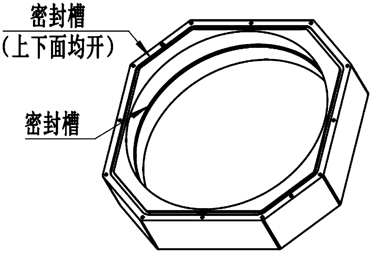 Connecting device and detection method for coming in and going out negative pressure environment