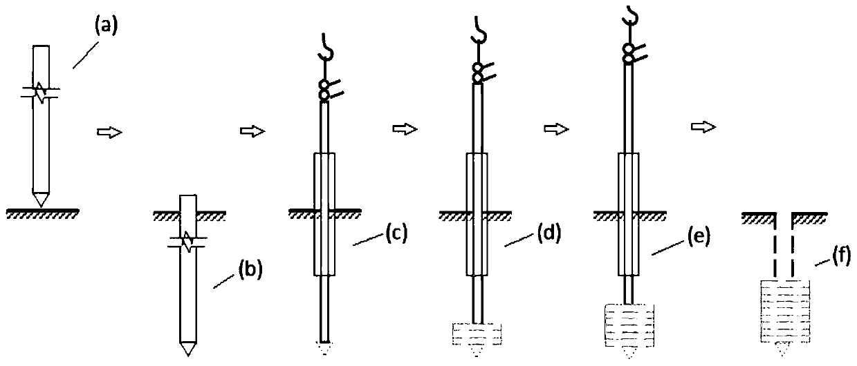 High-pressure jet grouting pile construction method