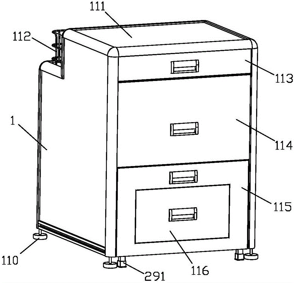 Multi-functional cabinet