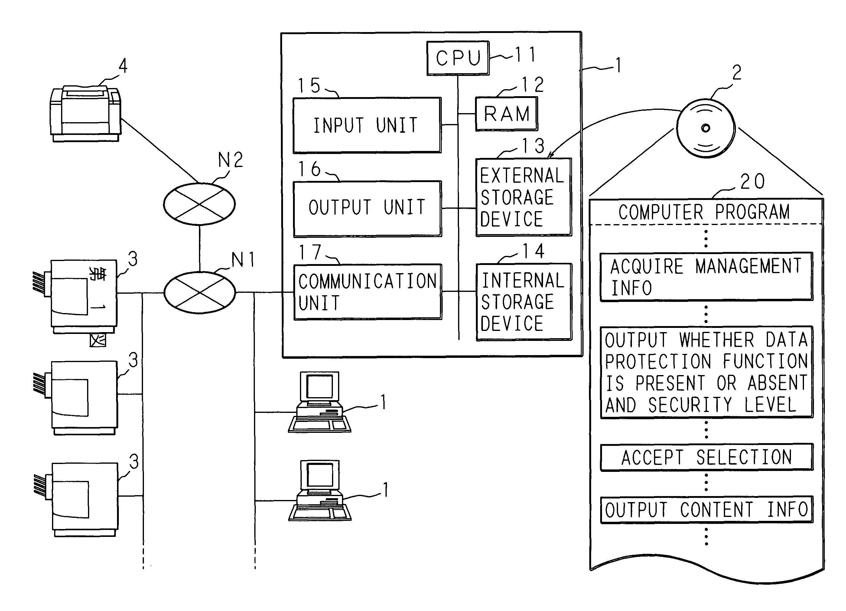 Image processing system, information processing device, and computer program