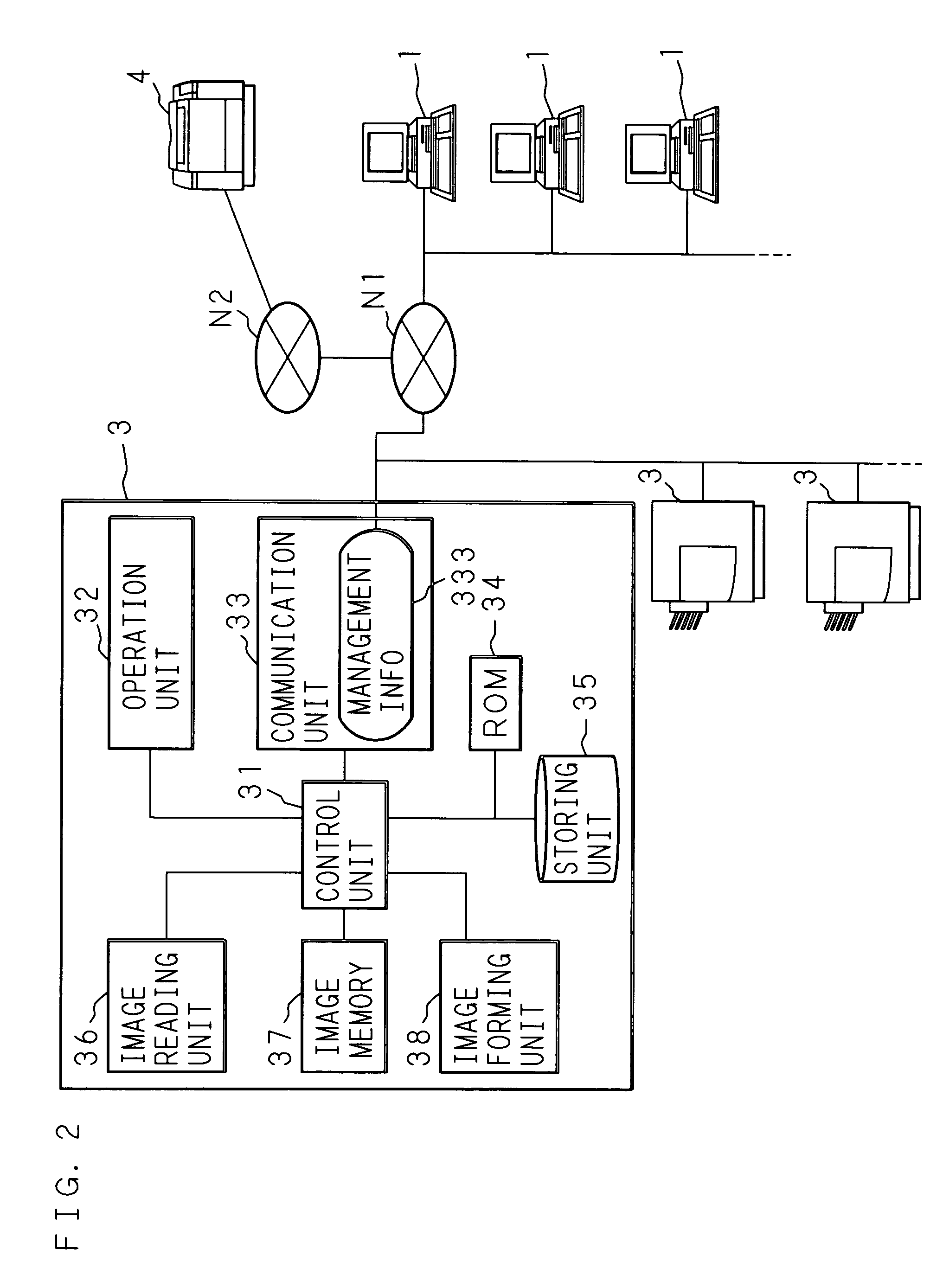 Image processing system, information processing device, and computer program