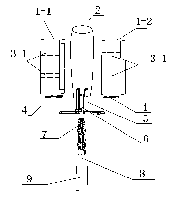 Molding method of hollow body with built-in component