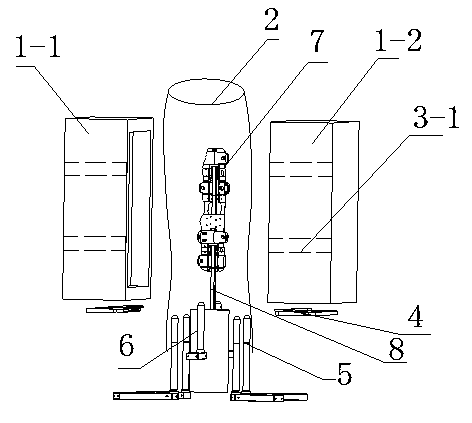 Molding method of hollow body with built-in component