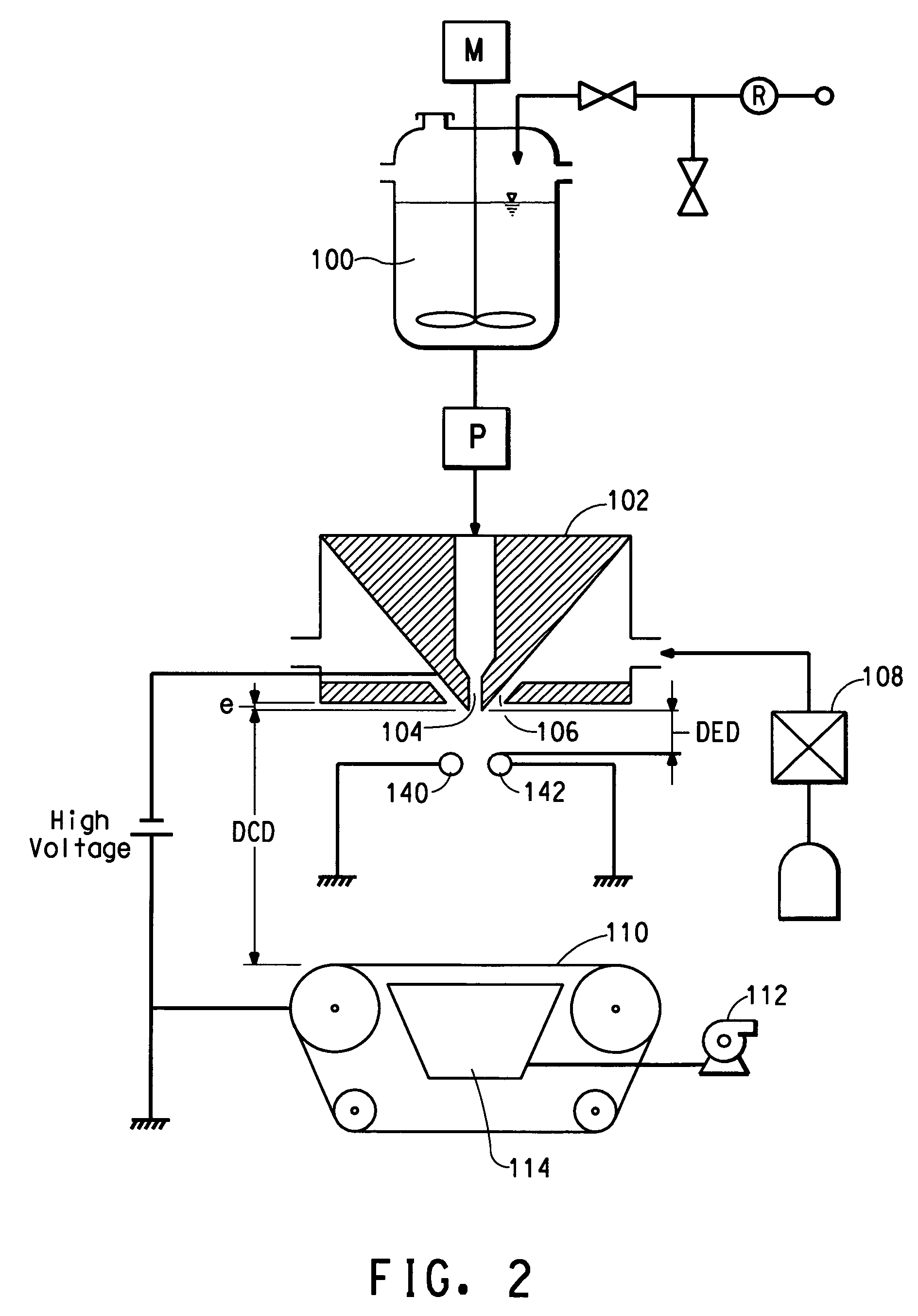 Electroblowing web formation process