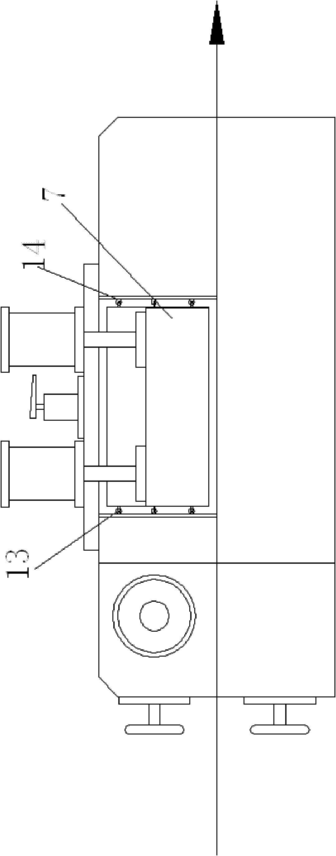 Copper wire pneumatic compression transmission device