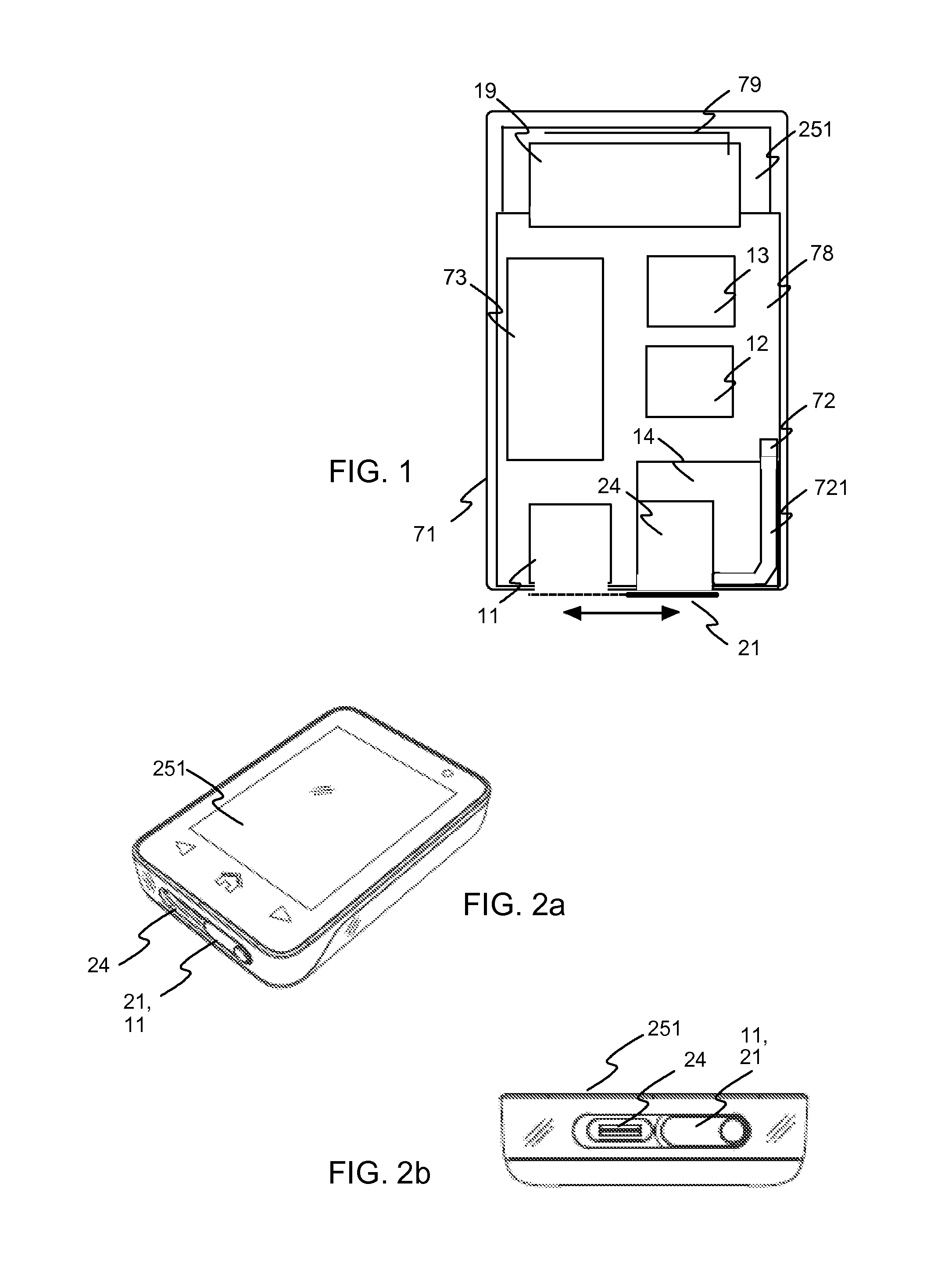 Portable device assembly for measuring blood samples and a device cover