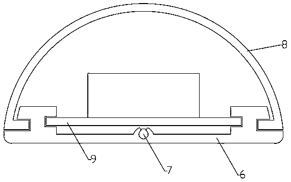 An LED supplementary light system applied to mammal breeding and a method for breeding domestic pigs using the system