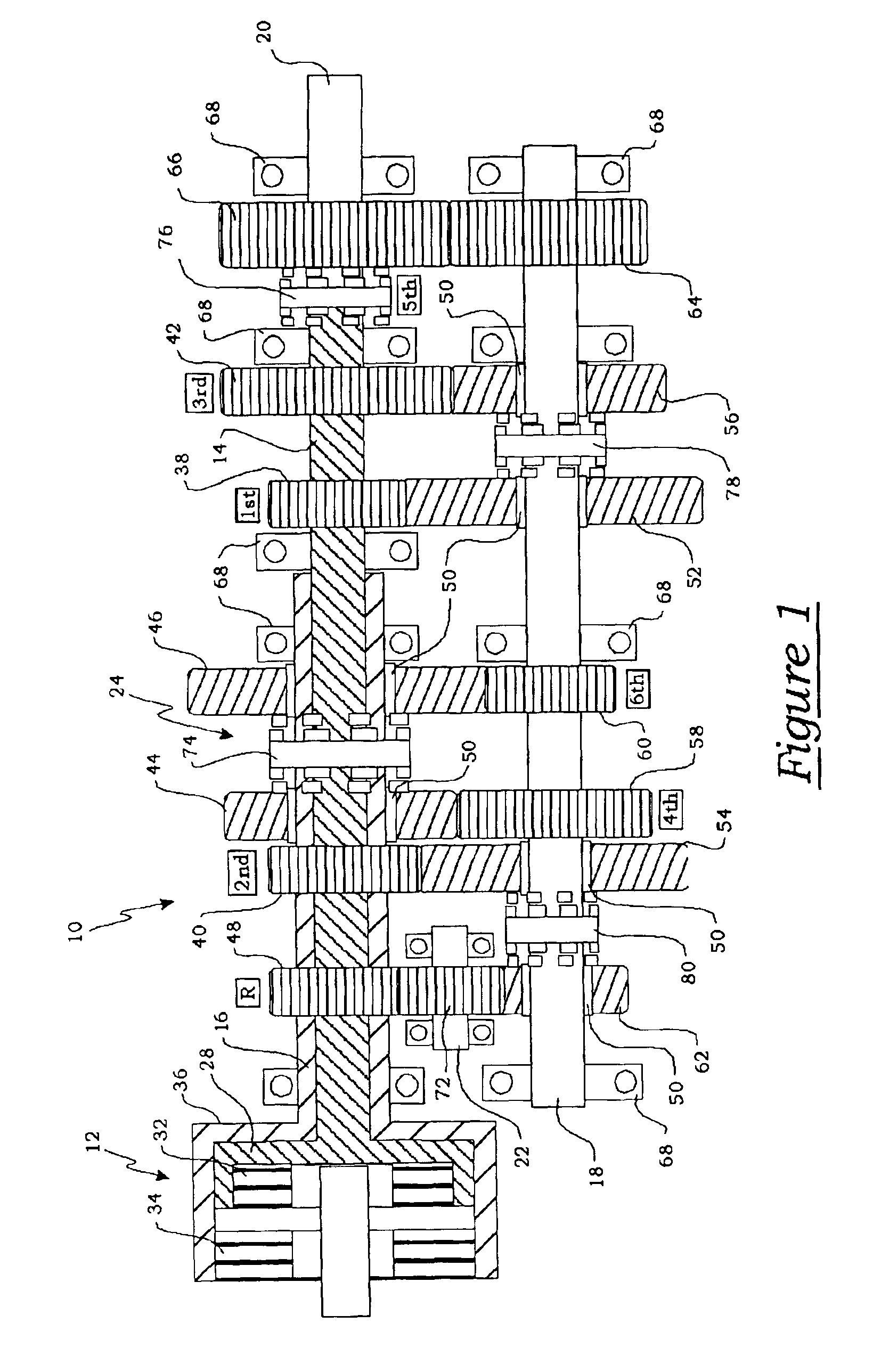 Method of controlling a dual clutch transmission