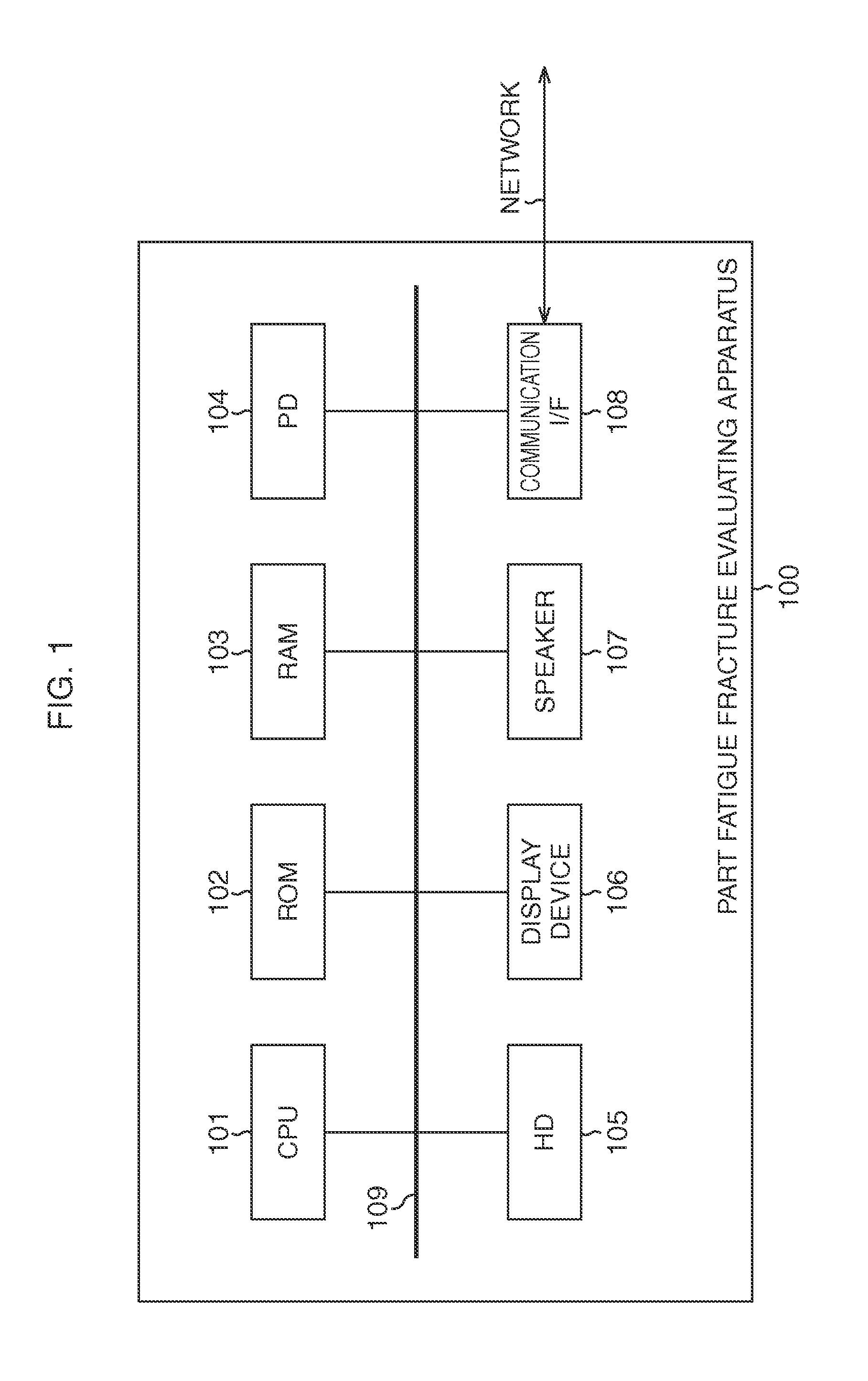 Part fatigue fracture evaluating apparatus, part fatigue fracture evaluating method, and computer program