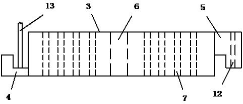 A river embankment slope reinforcement structure and its construction method for ecological restoration of rivers