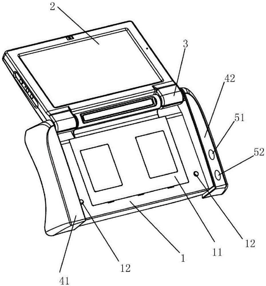 Vehicle-mounted video display device