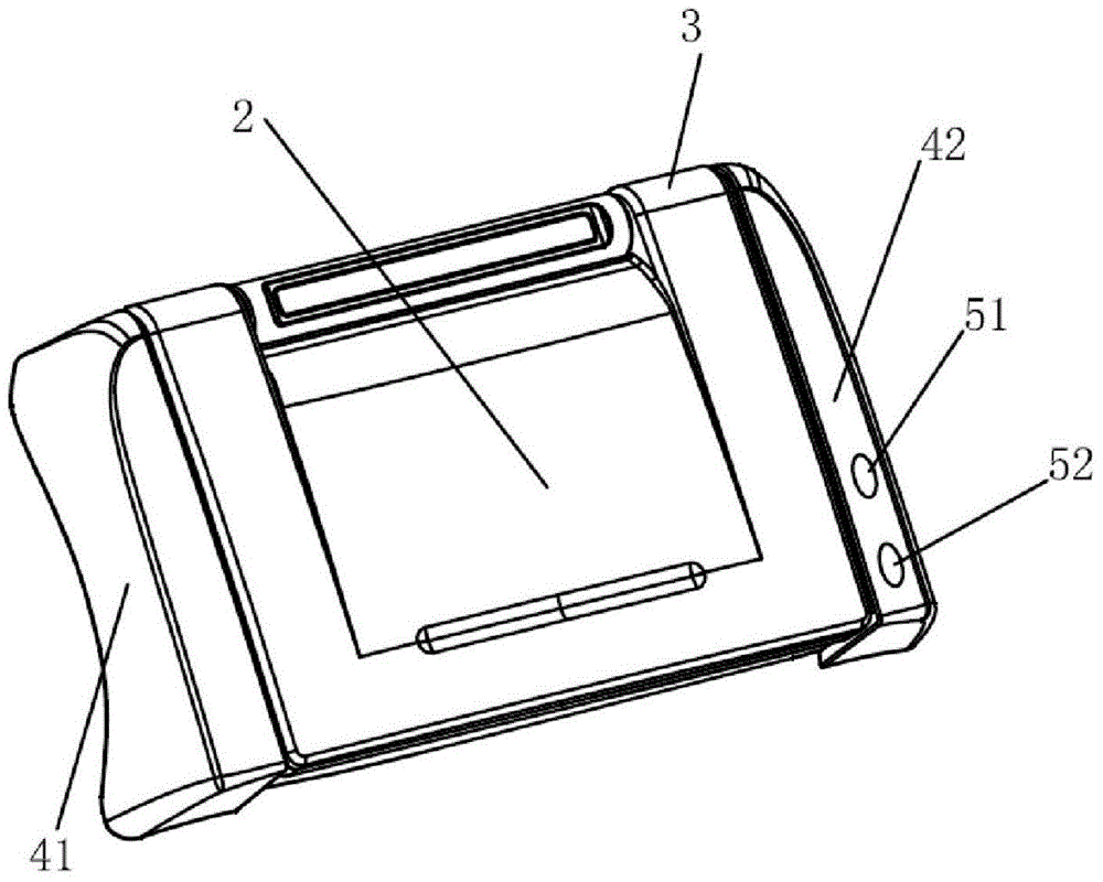 Vehicle-mounted video display device