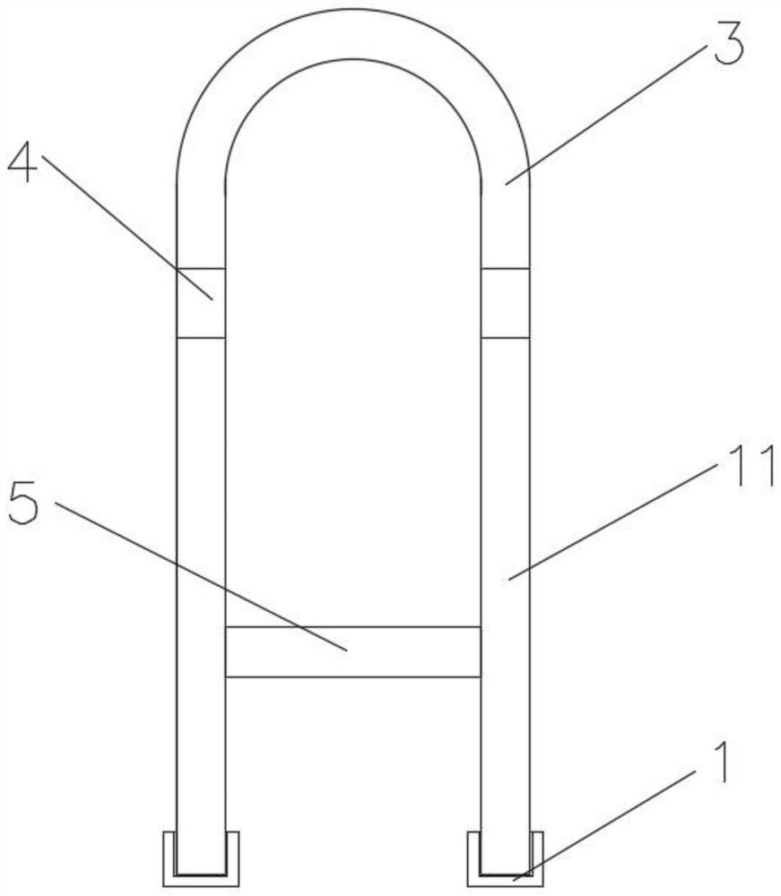 A safety protection device for smart elderly care