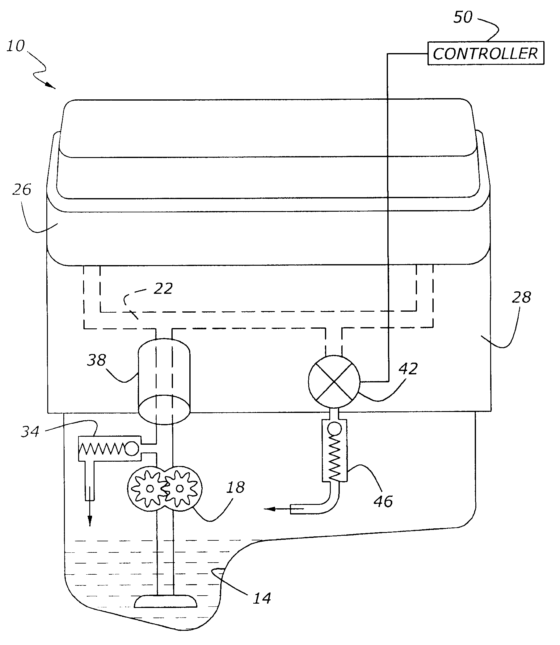 Oil supply system for internal combustion engine