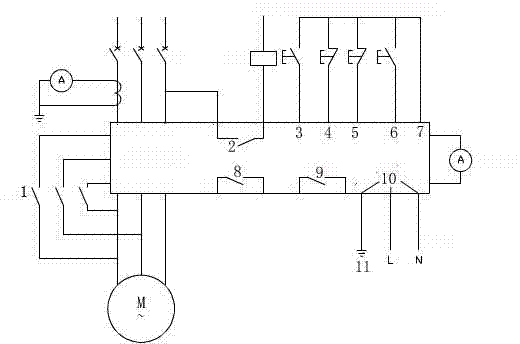 Soft starter for squirrel-cage motor