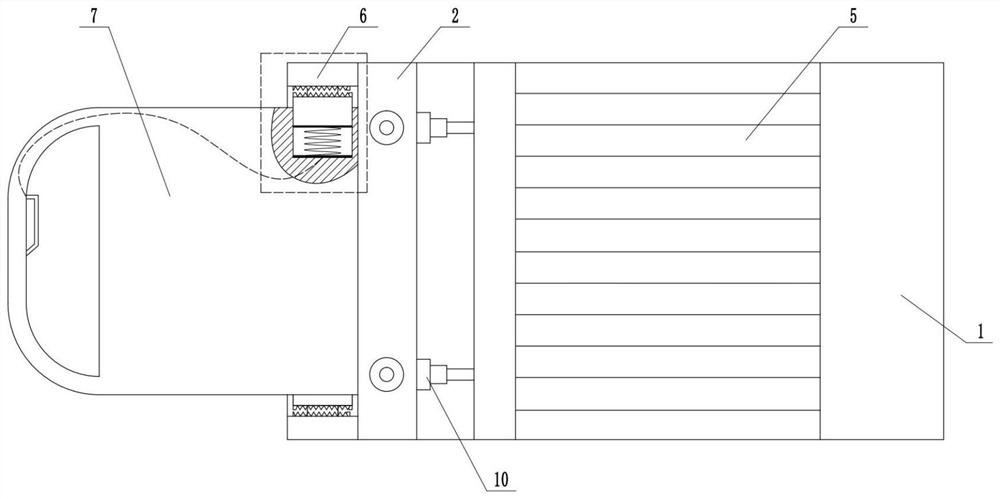 Height-adjustable forklift device