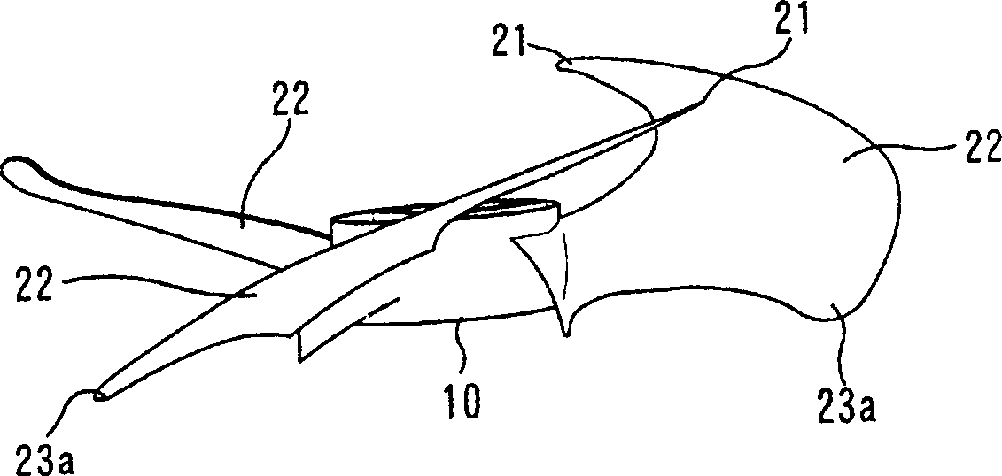 Axial flow fan and application method thereof