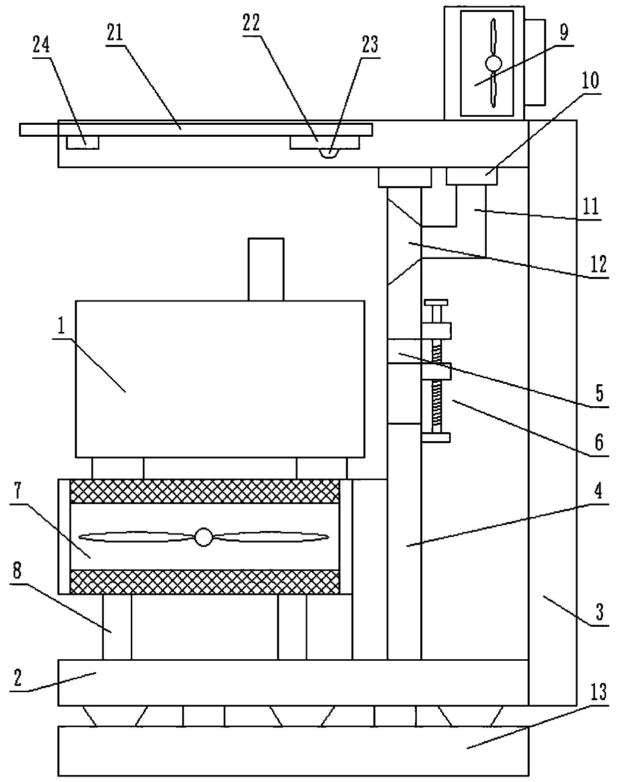 High-integration enterprise router case