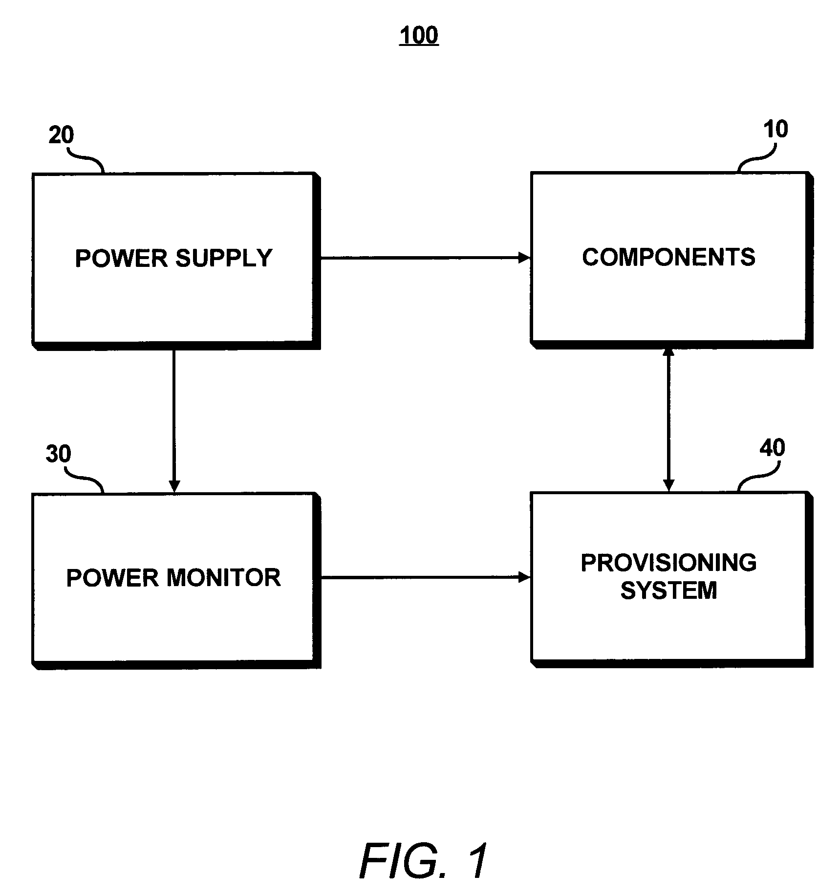 Controlling power consumption of at least one computer system