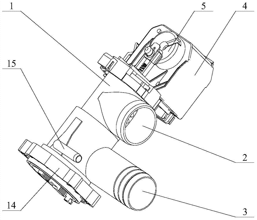 Washing machine intelligent control water draining integrated valve