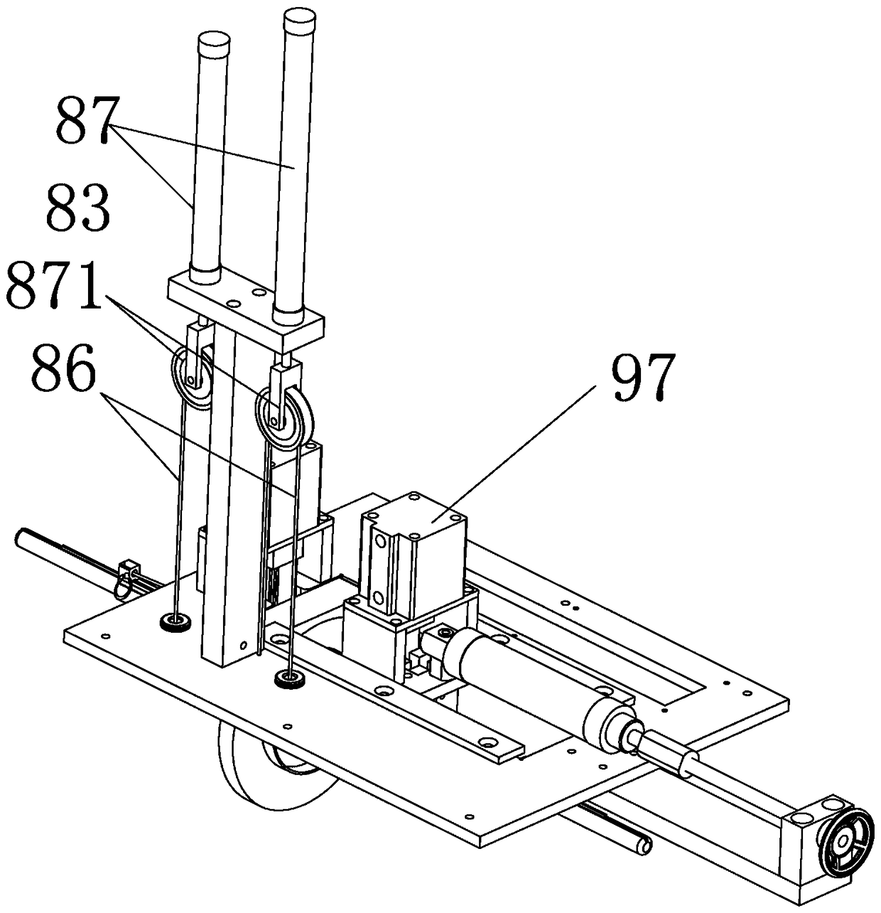 A fully automatic circlip assembly machine for shafts