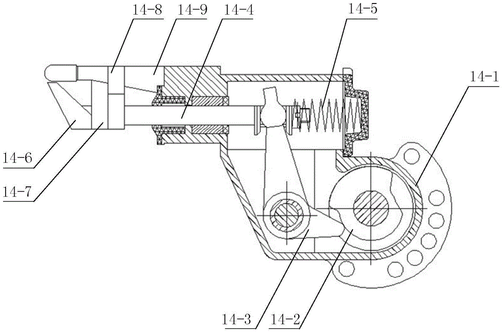 Free second-stage non-scalloped-eccentric non-scalloped pot seedling transplanting clamping seedling picking mechanism