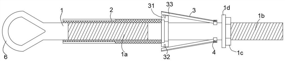 Safe fixing device for building construction