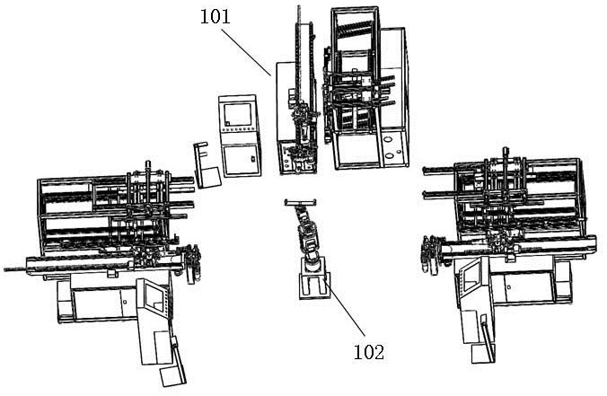 Automatic pipe bending equipment