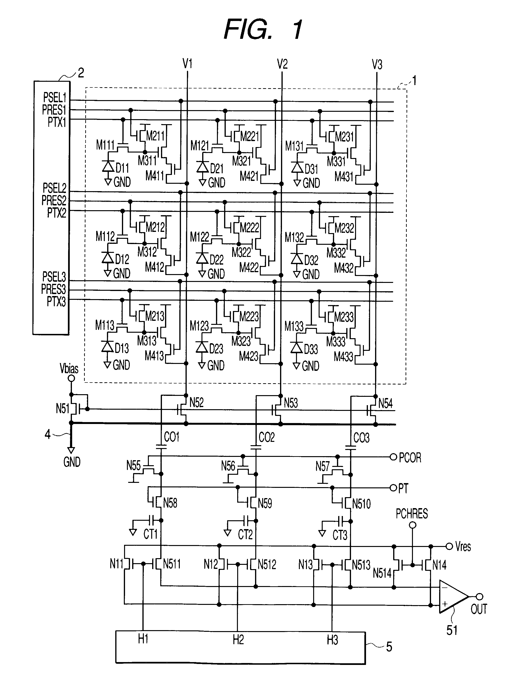 Solid-state image pickup apparatus having a differential output