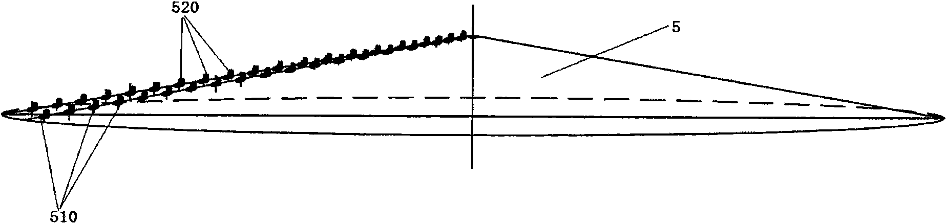 Single-tower double-loop limestone-gypsum wet-method desulfuration device and method