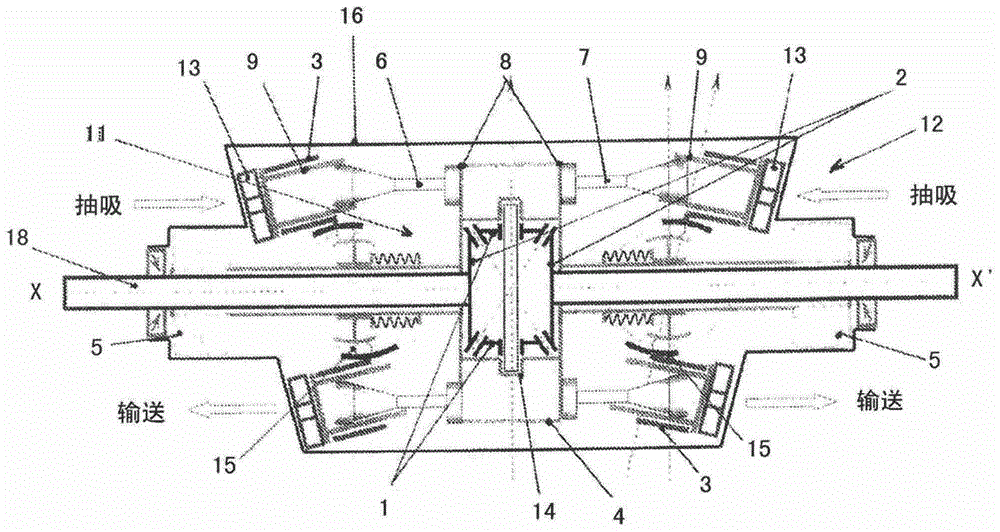 Compact hydraulic module for hydraulic hybrid vehicles