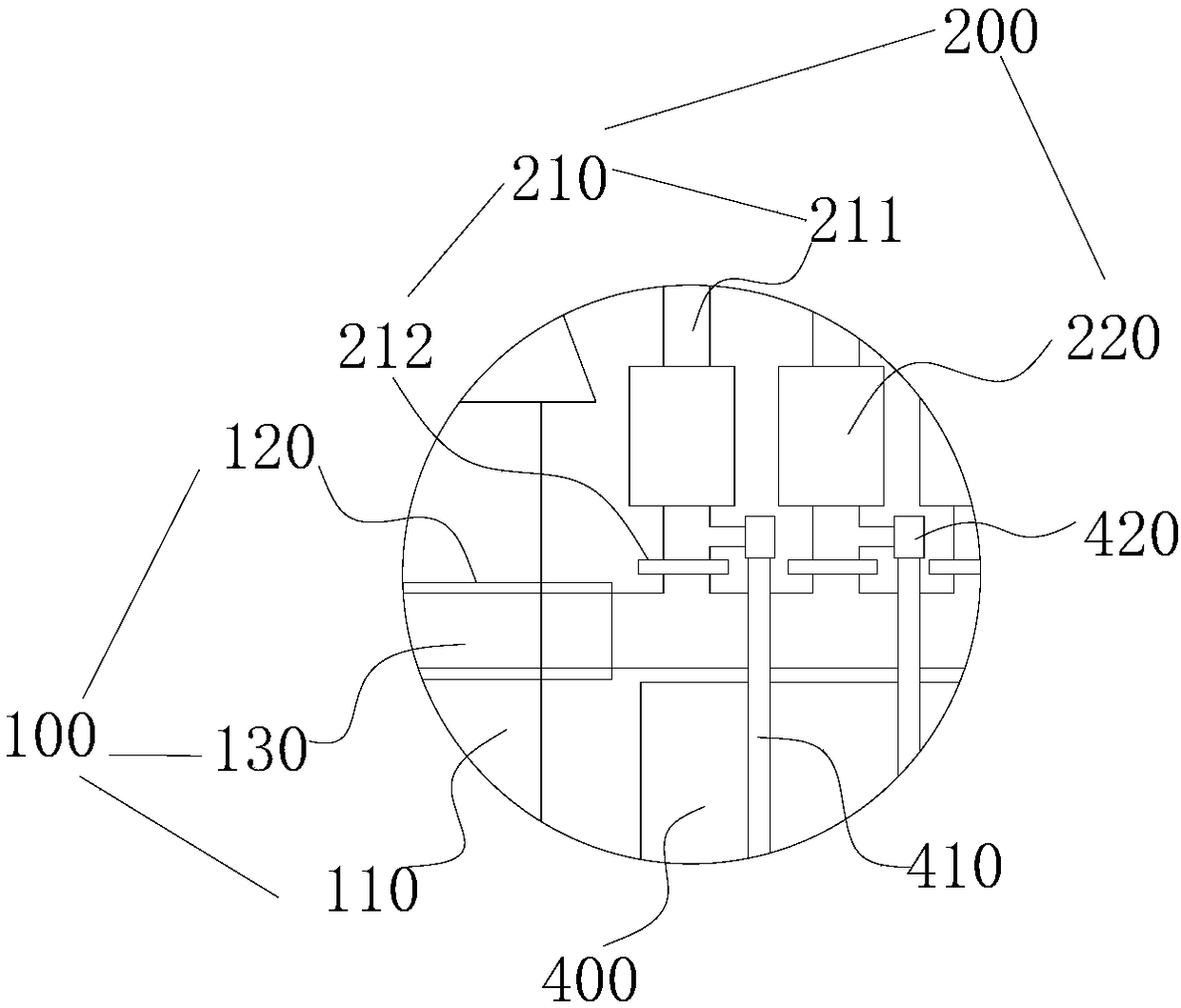 Garden pesticide spraying device