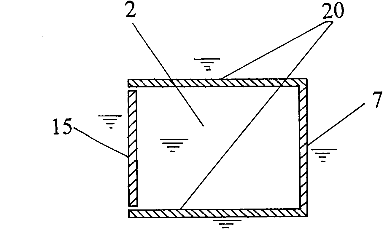 Mosquito dispeller for sunken flowerbed