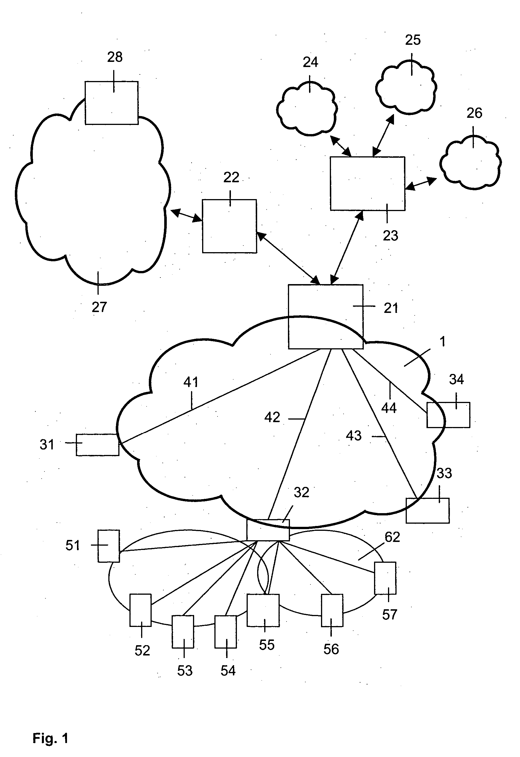 Method of providing multi-media communications over a DSL access network