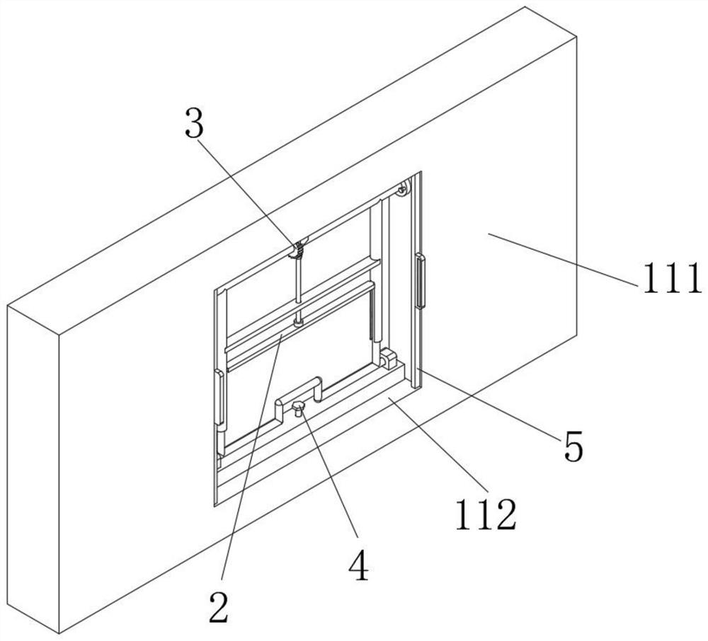 Fabricated building wall with auxiliary supporting function