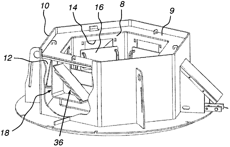 A material feeding device for a VSI-crusher, and a method of crushing material.