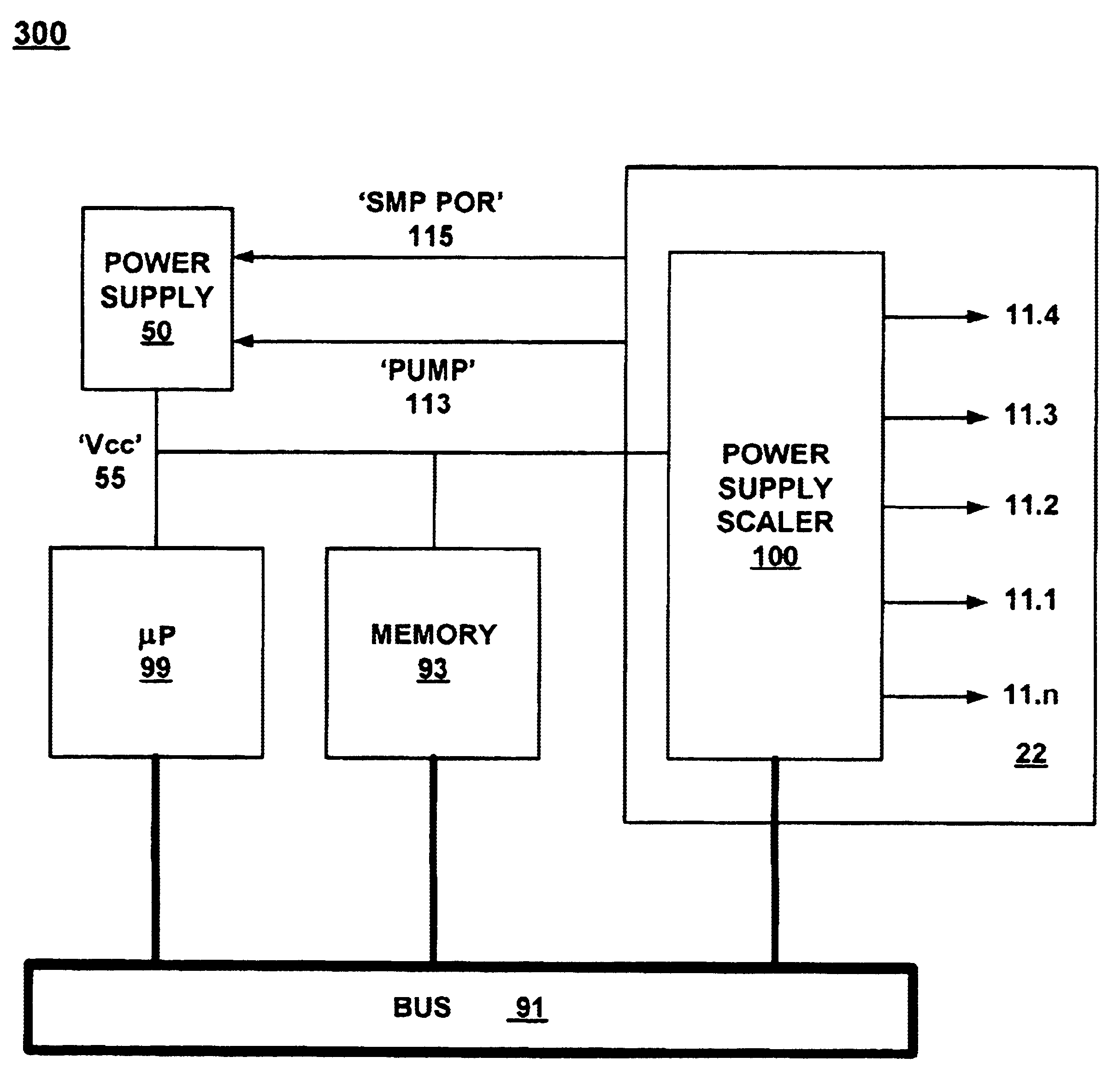 Method and system for interaction between a processor and a power on reset circuit to dynamically control power states in a microcontroller