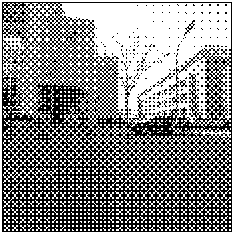 Video motion estimating method based on clustering statistics