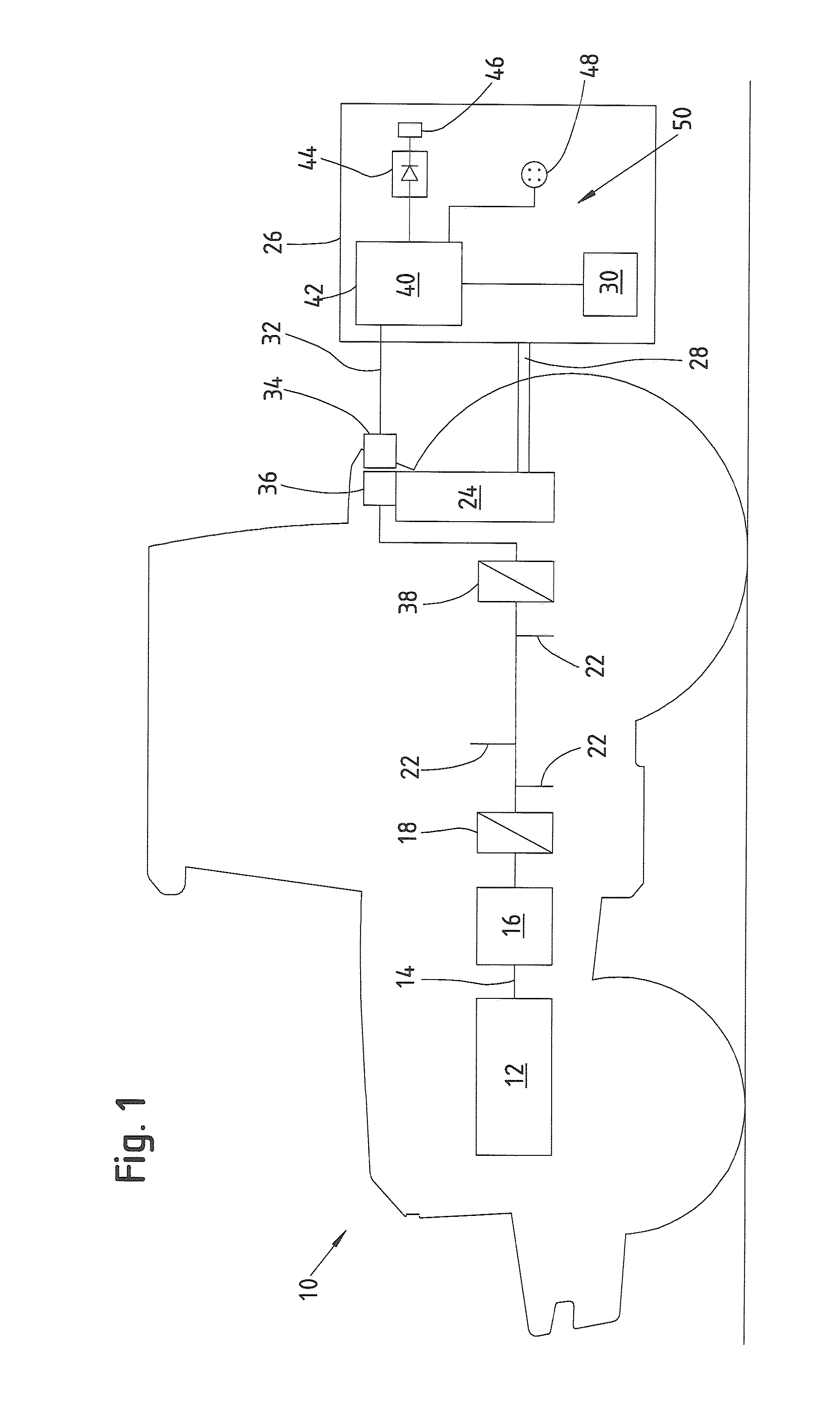 Electric System For Providing Electrical Power For A Vehicle And An Implement