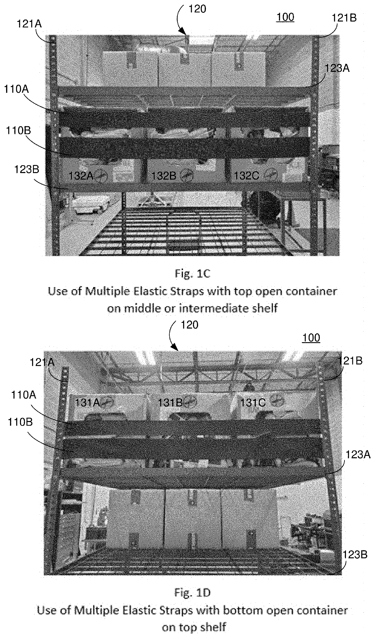 Elastic strap anchor assembly