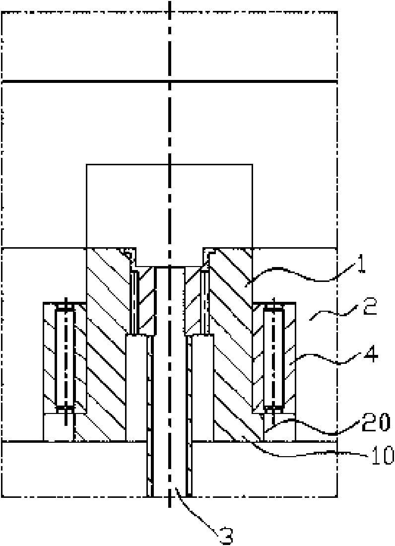 Demoulding mechanism of spiral undercut