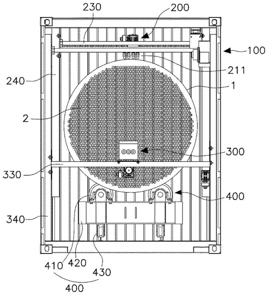 Wastewater retreatment-based apparatus for automatically cleaning heat exchanger bundle