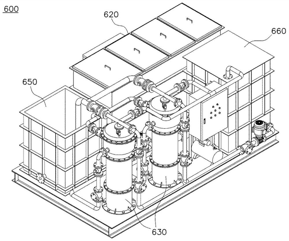 Wastewater retreatment-based apparatus for automatically cleaning heat exchanger bundle